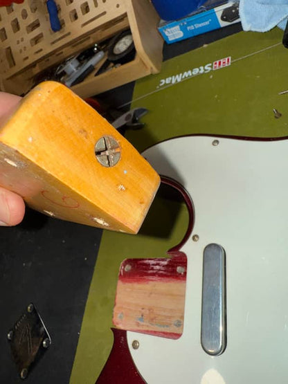 1970 Fender Telecaster - Candy Apple Red Refin