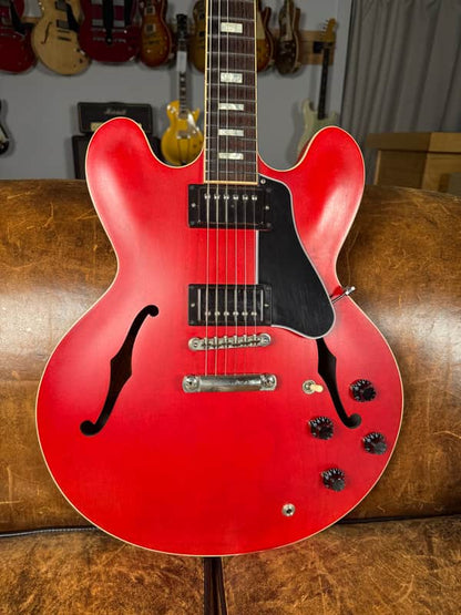 2017 Gibson Memphis ES-335 Block - Satin Faded Cherry