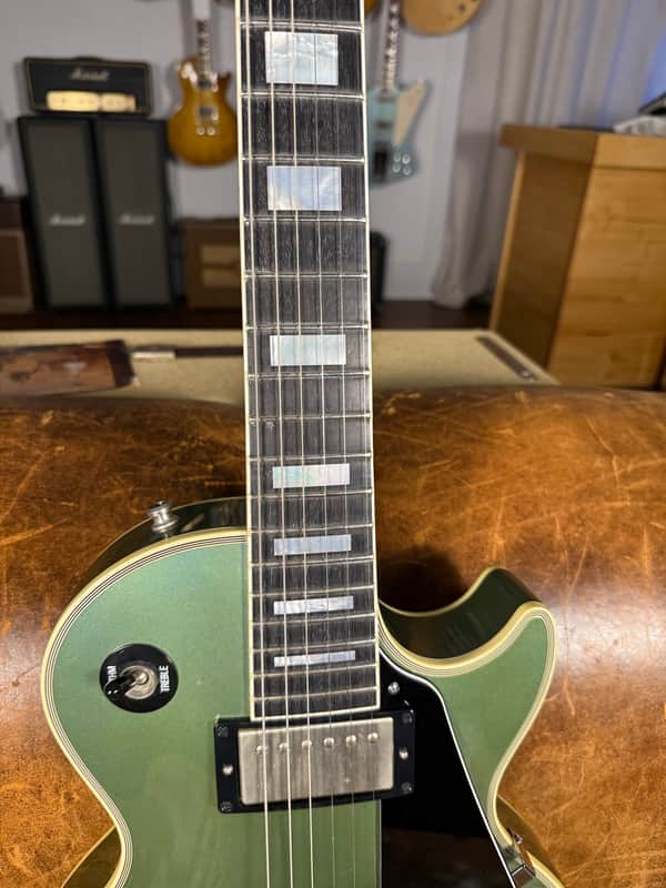 2007 Gibson Custom Shop '68 Les Paul Custom Reissue - Aged Pelham Blue
