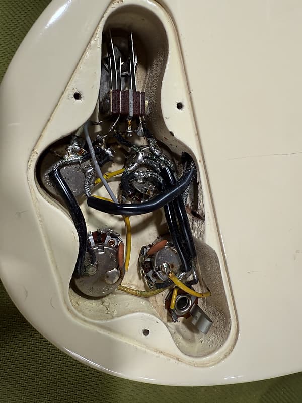 1965 Gibson SG Custom - White - Wide Nut