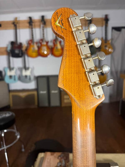 2022 Fender Custom Shop Limited Poblano Roasted Stratocaster Relic - Sunburst