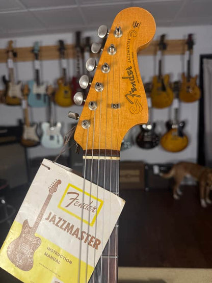 1959 Fender Jazzmaster - Sunburst with Gold Anodized Pickguard - OHSC - Ex. Brian Fallon