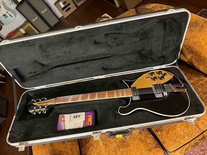 2003 Rickenbacker 660/12 - Jetglo - OHSC