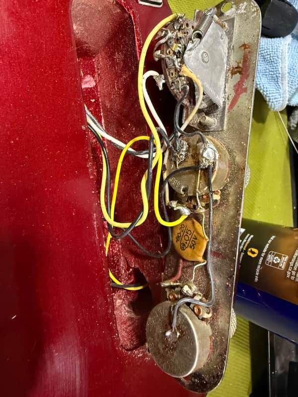 1970 Fender Telecaster - Candy Apple Red Refin