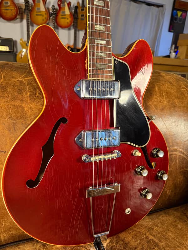 1966 Gibson ES-330 TD - Sparkling Burgundy