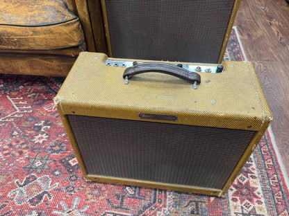 1960 Fender Vibrolux 5F11 Narrow Panel 10-Watt 1x10" Guitar Combo - Tweed
