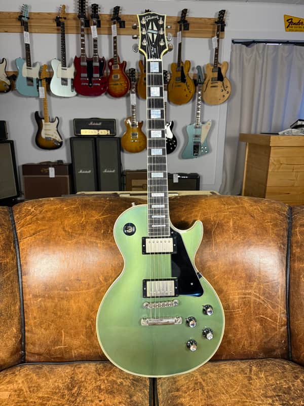 2007 Gibson Custom Shop '68 Les Paul Custom Reissue - Aged Pelham Blue