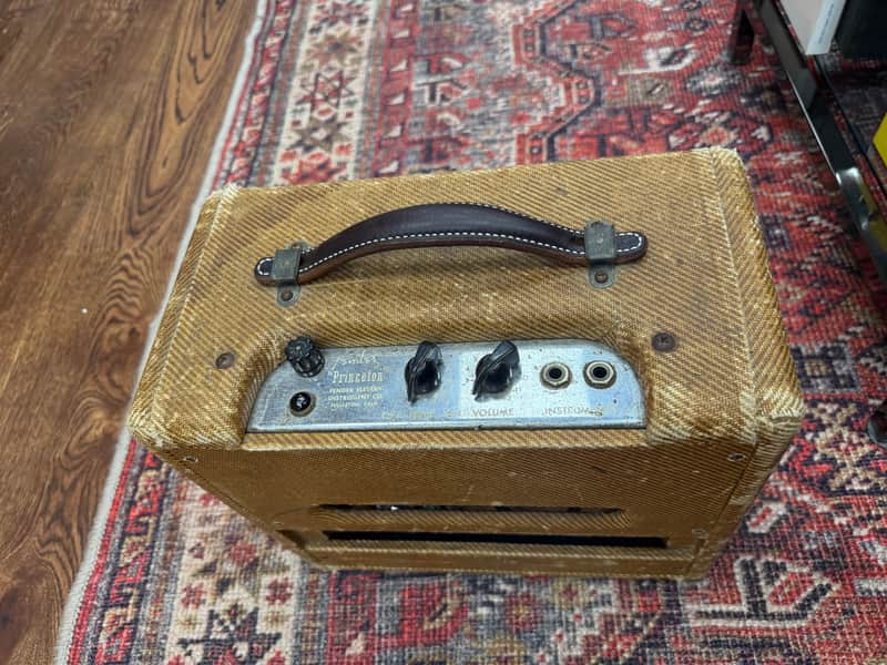 1954 Fender Princeton 5B2 Wide Panel 4-Watt 1x8" Guitar Combo - Tweed