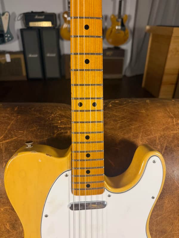 1976 Fender Telecaster with Maple Fretboard - Blonde - OHSC