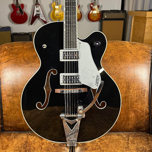 2017 Gretsch G6136SLBP Brian Setzer Black Phoenix - Black