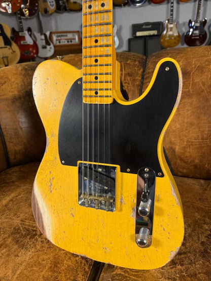 Fender Custom Shop ‘50 Esquire Heavy Relic 2023 - Butterscotch Blonde