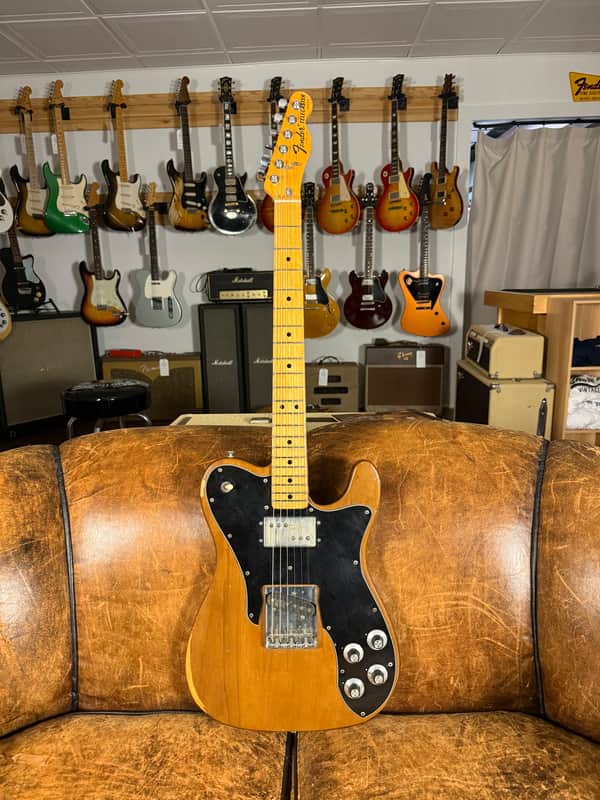 1973 Fender Telecaster Custom - Walnut (Mocha) - 7.3 Lbs