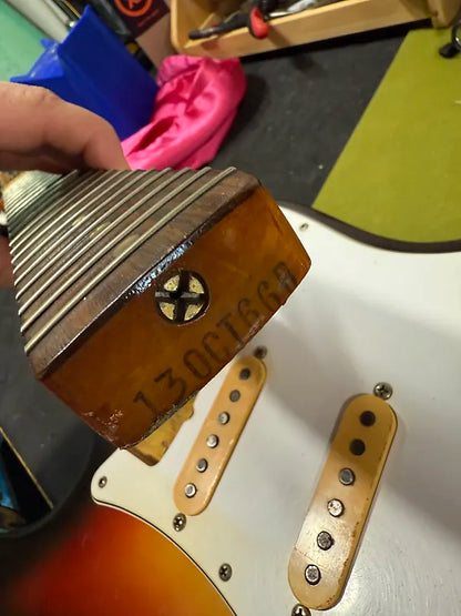 1966 Fender Stratocaster - Sunburst Refin