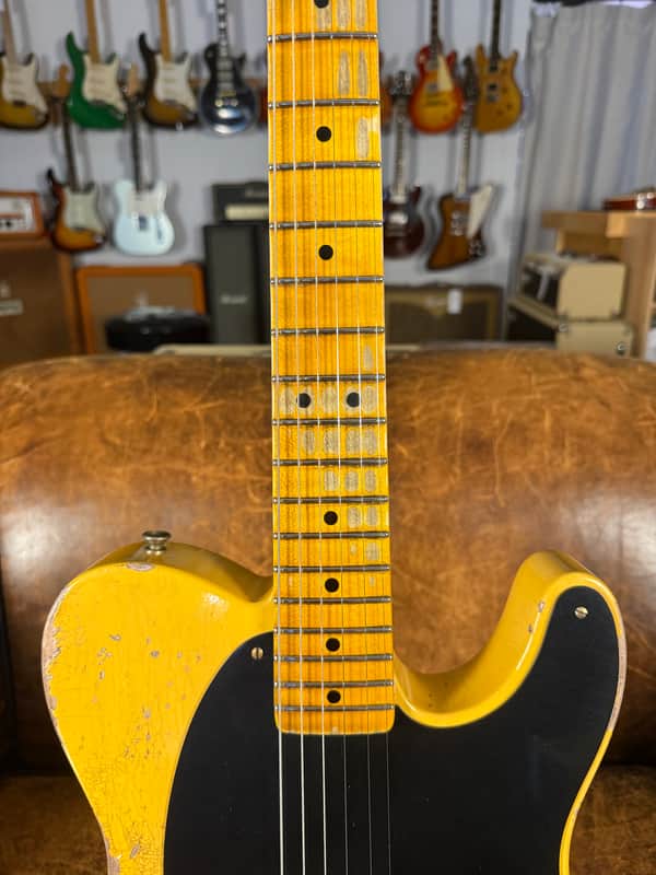 Fender Custom Shop ‘50 Esquire Heavy Relic 2023 - Butterscotch Blonde