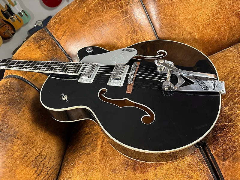 2017 Gretsch G6136SLBP Brian Setzer Black Phoenix - Black
