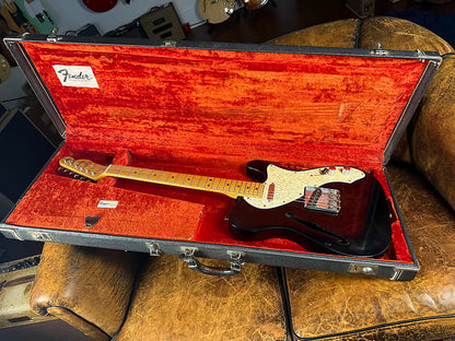 1971 Fender Telecaster Thinline - Black Refin - OHSC