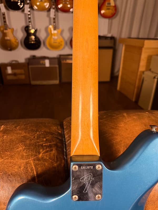 1966 Fender Jaguar with Maple Fretboard - Lake Placid Blue