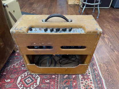 1960 Fender Tremolux 5E9-A Narrow Panel 15-Watt 1x12" Guitar Combo - Tweed