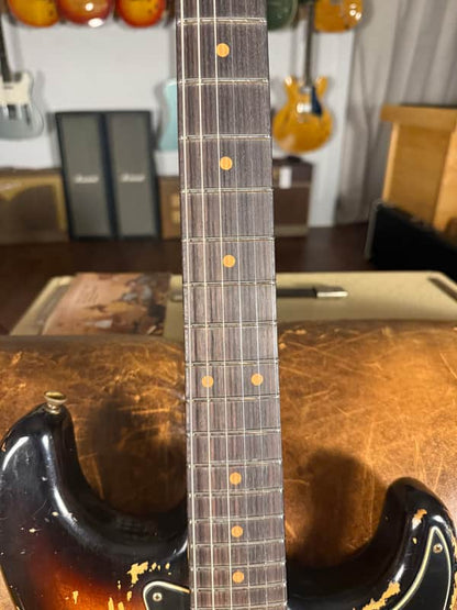 2022 Fender Custom Shop Limited Poblano Roasted Stratocaster Relic - Sunburst