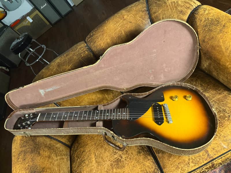 1954 Gibson Les Paul Junior and Amp - Sunburst