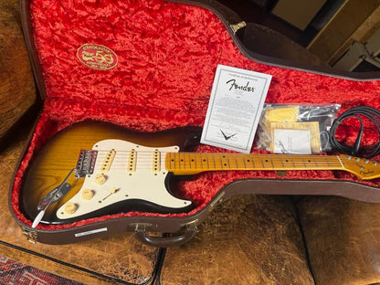 2005 Fender 50th Anniversary 1954 Stratocaster Masterbuilt Chris Fleming - Sunburst