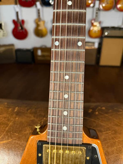 2021 Gibson Custom Shop '58 Mahogany Flying V Reissue - VOS Natural Walnut