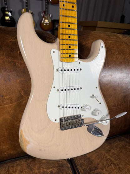 2019 Fender Custom Shop Limited 1955 Stratocaster - Aged Blonde
