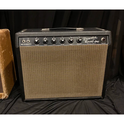 Fender Princeton Reverb 12-Watt Vintage Blackface Guitar Combo Amp