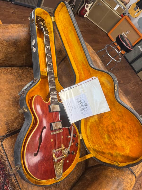 1963 Gibson ES-345 - Cherry - Ex. Geddy Lee - OHSC