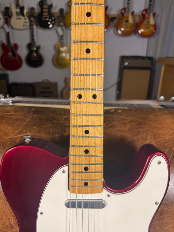 1970 Fender Telecaster - Candy Apple Red Refin