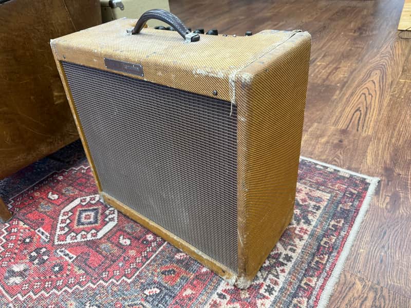 1960 Fender Tremolux 5E9-A Narrow Panel 15-Watt 1x12" Guitar Combo - Tweed