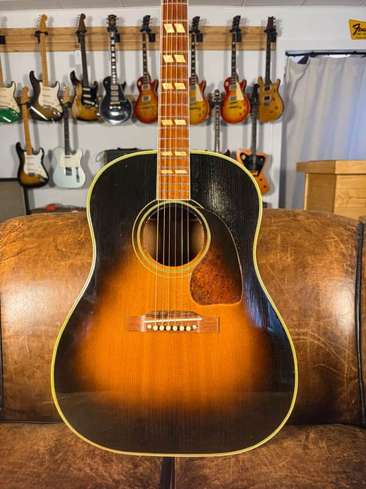 1952 Gibson Southern Jumbo SJ - Sunburst - OHSC + Hoffee Case