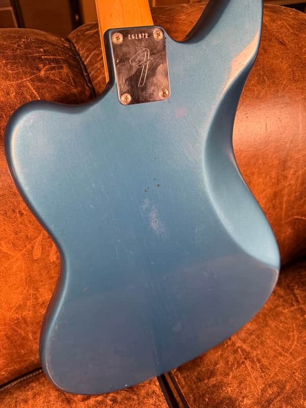1966 Fender Jaguar with Maple Fretboard - Lake Placid Blue