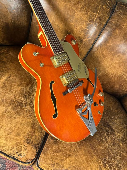 1969 Gretsch 6120 Nashville Hollow Body - Orange - OHSC
