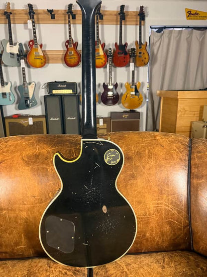 2025 Gibson Custom Shop Murphy Lab Eric Clapton Signature '58 Les Paul Custom Reissue Relic - Ebony