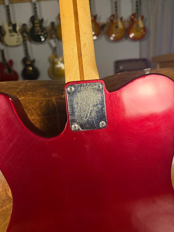 1970 Fender Telecaster - Candy Apple Red Refin