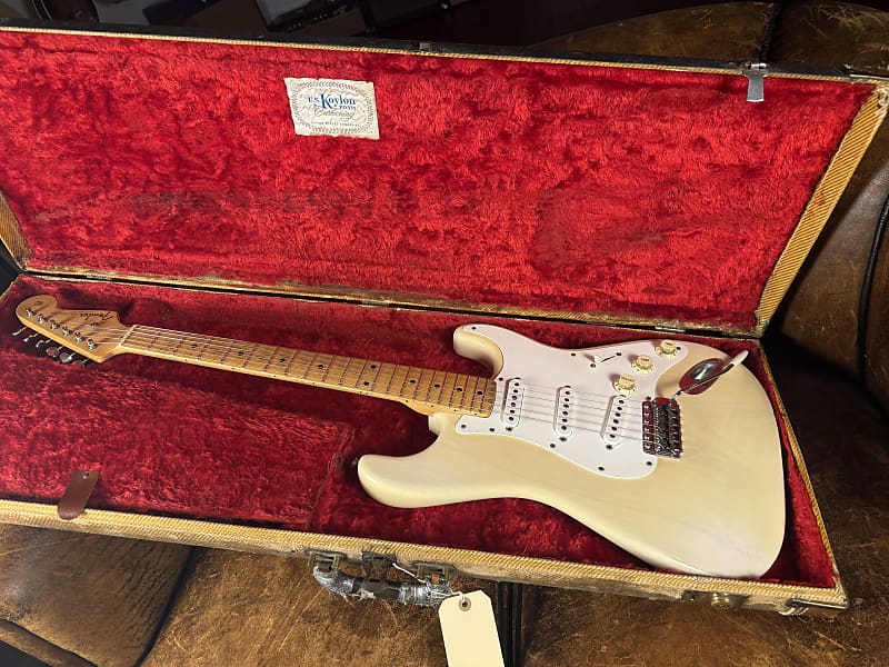 1956 Fender Stratocaster - Blonde/Ash Refin - OHSC