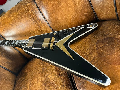 2017 Gibson Custom Shop Flying V Custom - Black