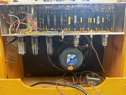 1960 Fender Vibrolux 5F11 Narrow Panel 10-Watt 1x10" Guitar Combo - Tweed