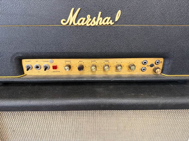 1971 Marshall Super Lead Head and Cabinet