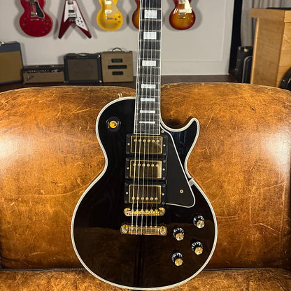 2008 Gibson Custom Shop Les Paul Custom 3 Pickup - Black