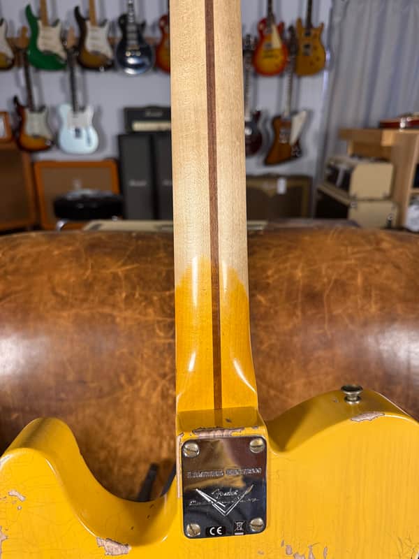 Fender Custom Shop ‘50 Esquire Heavy Relic 2023 - Butterscotch Blonde