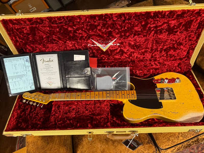 Fender Custom Shop ‘50 Esquire Heavy Relic 2023 - Butterscotch Blonde