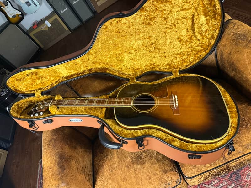1952 Gibson Southern Jumbo SJ - Sunburst - OHSC + Hoffee Case