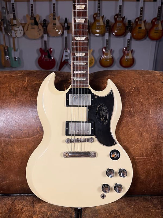 2007 Gibson Custom Shop SG Standard - Alpine White VOS