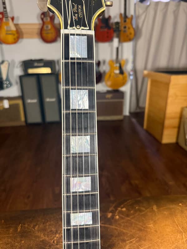 2025 Gibson Custom Shop Murphy Lab Eric Clapton Signature '58 Les Paul Custom Reissue Relic - Ebony