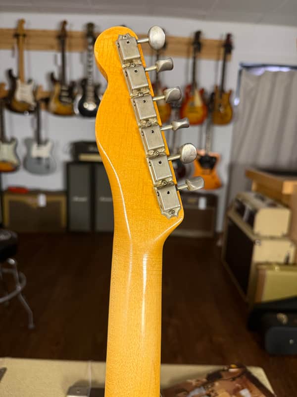 1966 Fender Telecaster with Maple Cap - Blonde - Ex. Tom Bukovac - 6.5 lbs - OSHC