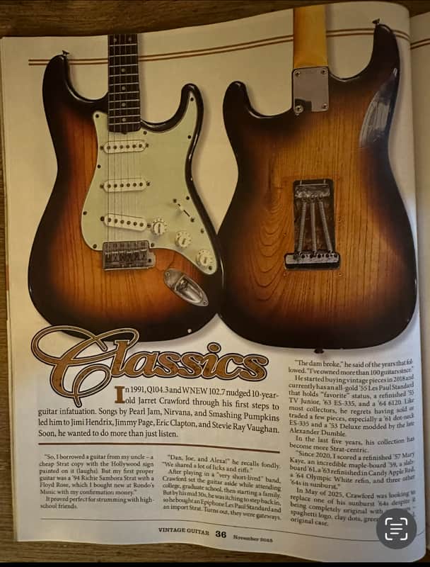 1954/59 Fender Stratocaster - Sunburst