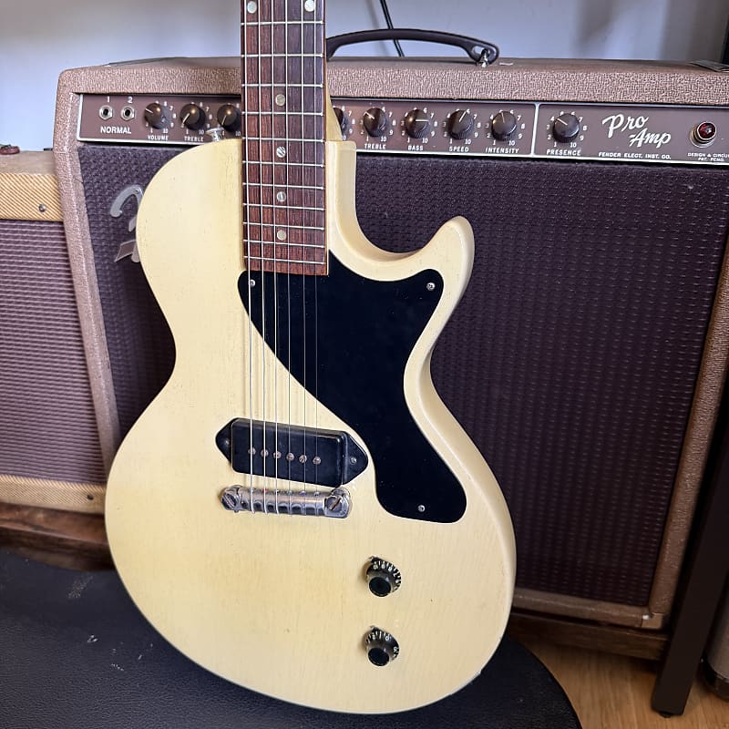 1955 Gibson Les Paul Junior - TV Yellow Refinish