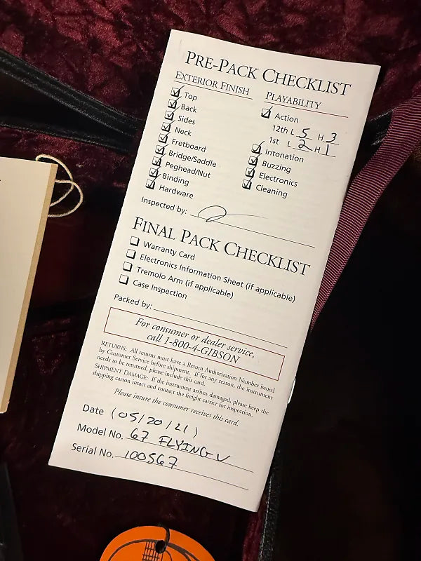 2021 Gibson Custom Shop '67 Mahogany Flying V Reissue with Maestro Vibrola - Sparkling Burgundy